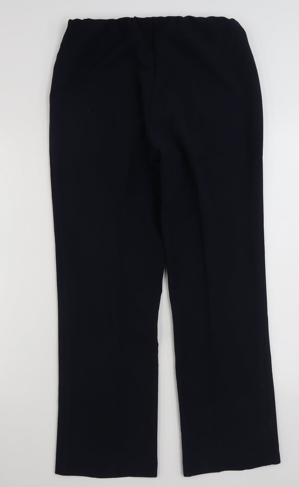 Womens UK Size 10 Vida Vi Regular Fit  Blue Trousers