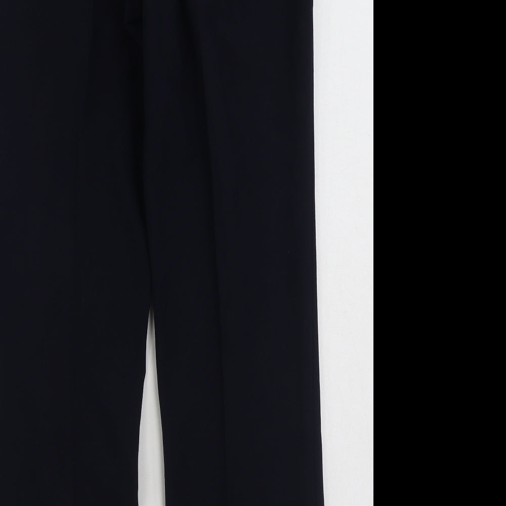 Womens UK Size 10 Vida Vi Regular Fit  Blue Trousers
