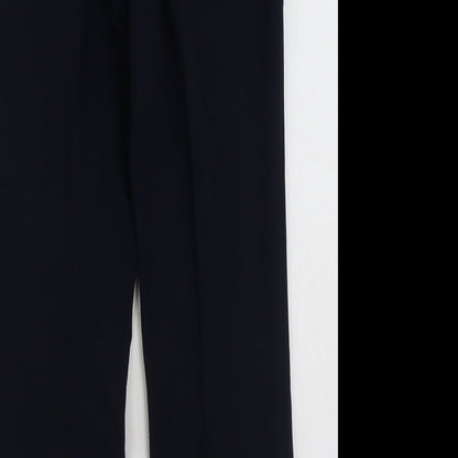 Womens UK Size 10 Vida Vi Regular Fit  Blue Trousers