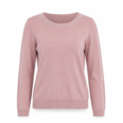 Womens UK Size 10 Marks and Spencer Pink Pullover Jumper