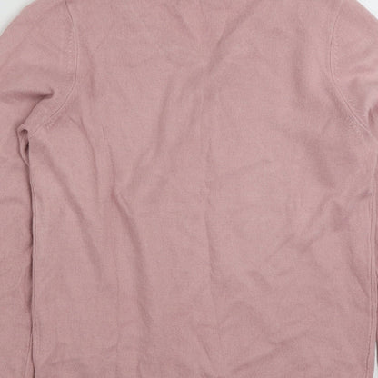 Womens UK Size 10 Marks and Spencer Pink Pullover Jumper