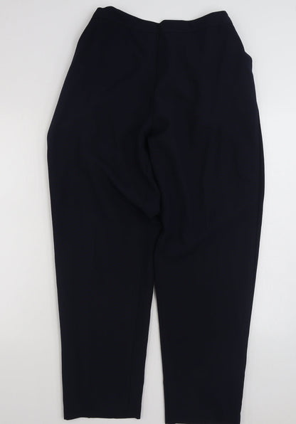 SIARA of Manchester Womens Blue  Polyester Trousers  Size 20 L29 in Regular