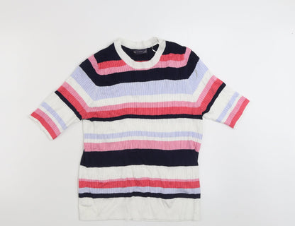 Womens UK Size 20 Marks and Spencer Multicoloured Pullover Jumper
