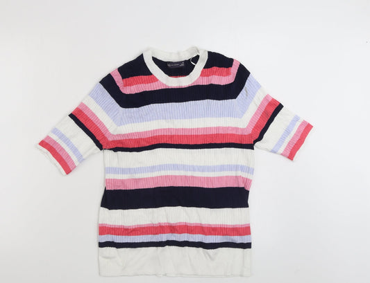 Womens UK Size 20 Marks and Spencer Multicoloured Pullover Jumper