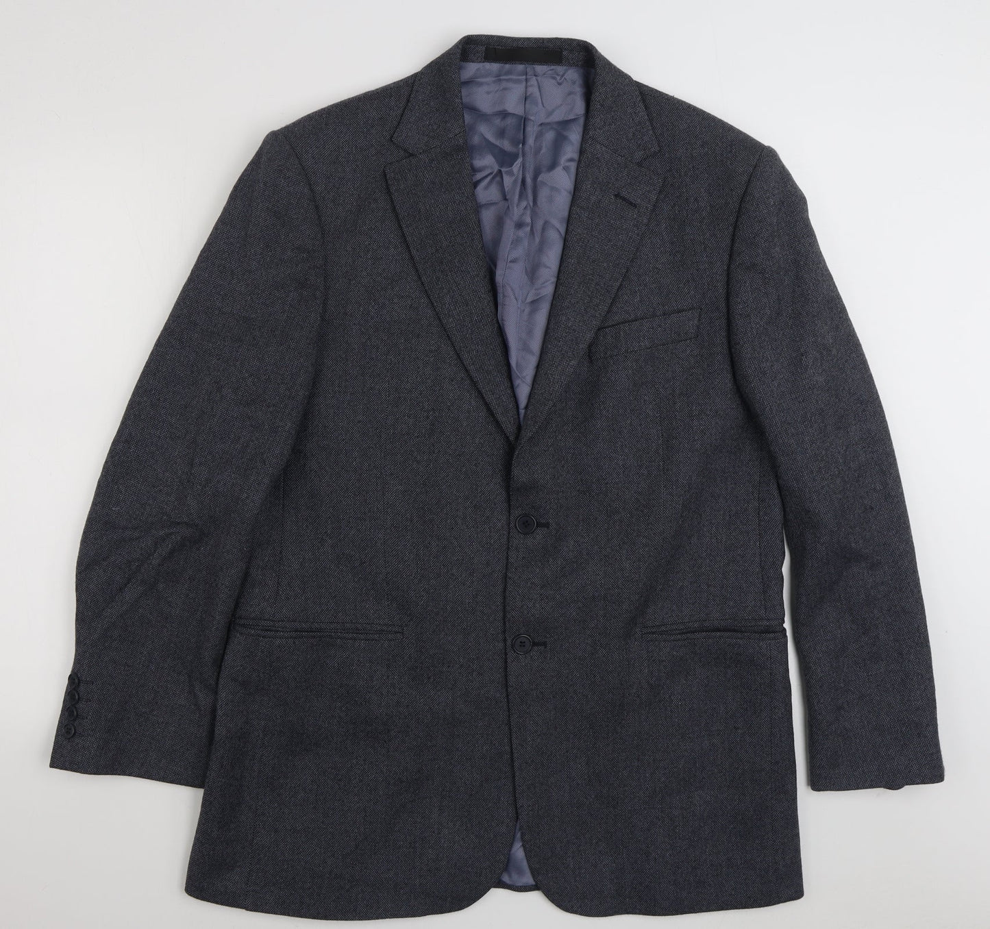 Mens UK Size M Marks and Spencer Regular Blue Suit Jacket