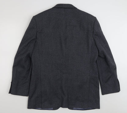 Mens UK Size M Marks and Spencer Regular Blue Suit Jacket