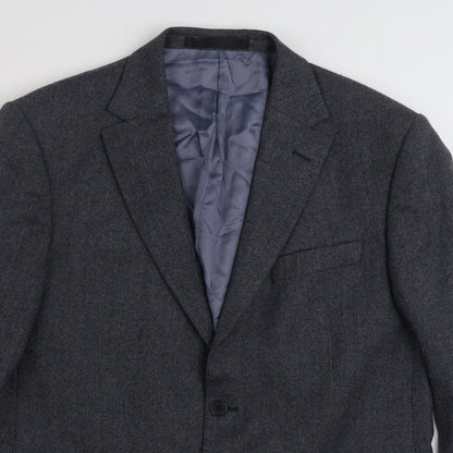 Mens UK Size M Marks and Spencer Regular Blue Suit Jacket