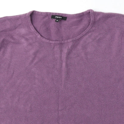 Womens UK Size 18 Papaya Purple Pullover Jumper
