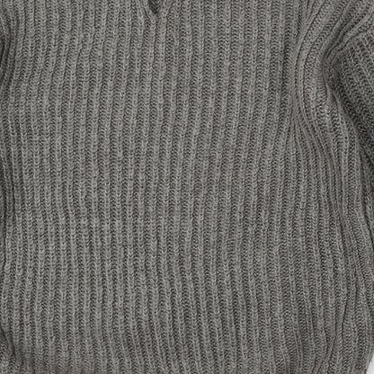 Womens UK Size S Matalan Grey Pullover Jumper