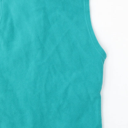Womens UK Size 14 EWM Green Vest Sweatshirt