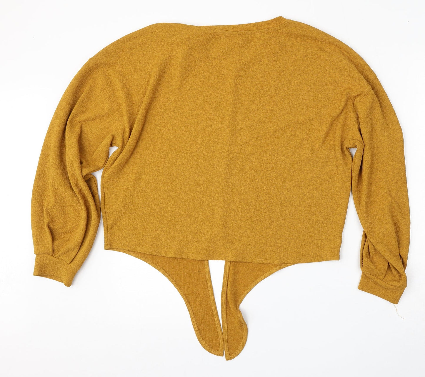Womens UK Size S H&M Yellow Pullover Jumper