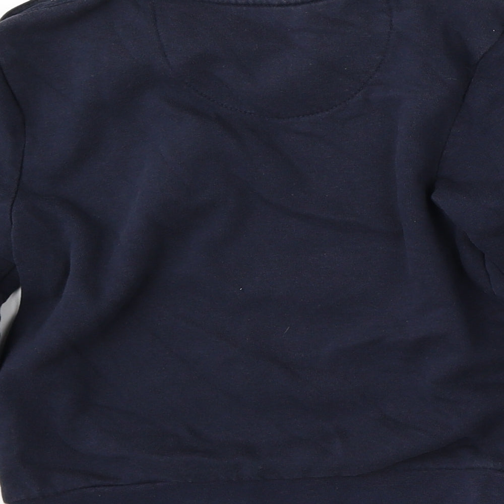 George Boys Blue  Cotton Pullover Sweatshirt Size 5-6 Years