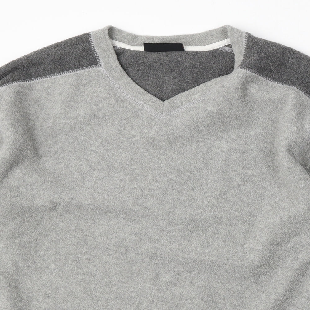 Mens UK Size M Cedar Wood State Grey Pullover Sweatshirt