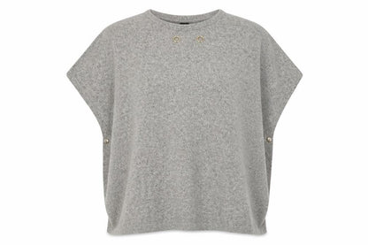 Womens UK Size 10 Izabel London Beige Pullover Jumper