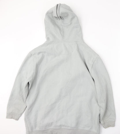 Holland America Line Womens Grey  Cotton Full Zip Hoodie Size M  Zip