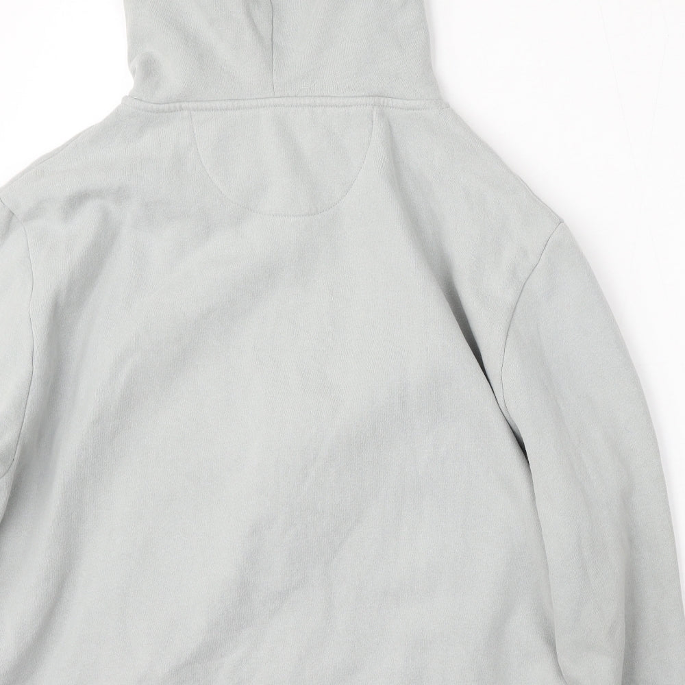 Holland America Line Womens Grey  Cotton Full Zip Hoodie Size M  Zip