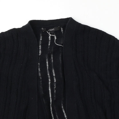 Womens UK Size 10 NEXT Black Cardigan Jumper
