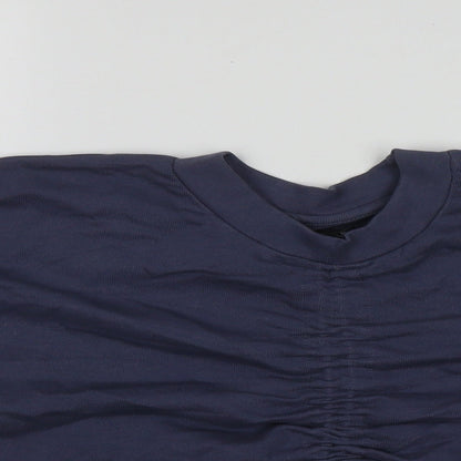 Womens UK Size 12 Boohoo Blue Pullover Sweatshirt