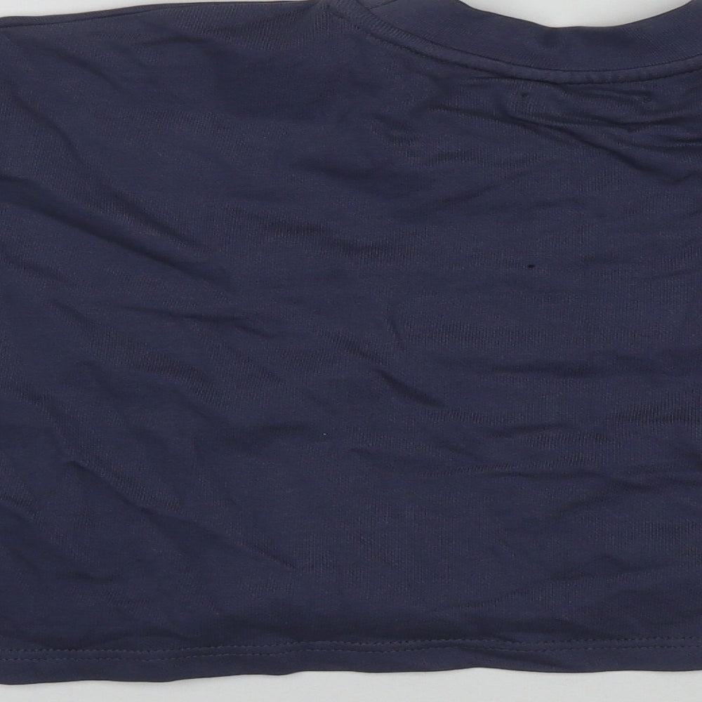 Womens UK Size 12 Boohoo Blue Pullover Sweatshirt