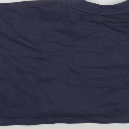 Womens UK Size 12 Boohoo Blue Pullover Sweatshirt