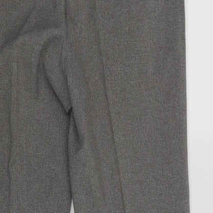 Mens UK Size 34 in BHS Regular Fit  Grey Trousers