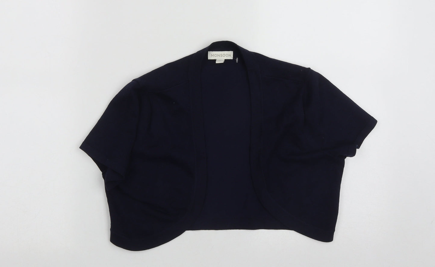 Womens UK Size M Monsoon Blue Cardigan Jumper