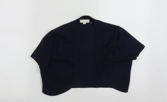 Womens UK Size M Monsoon Blue Cardigan Jumper