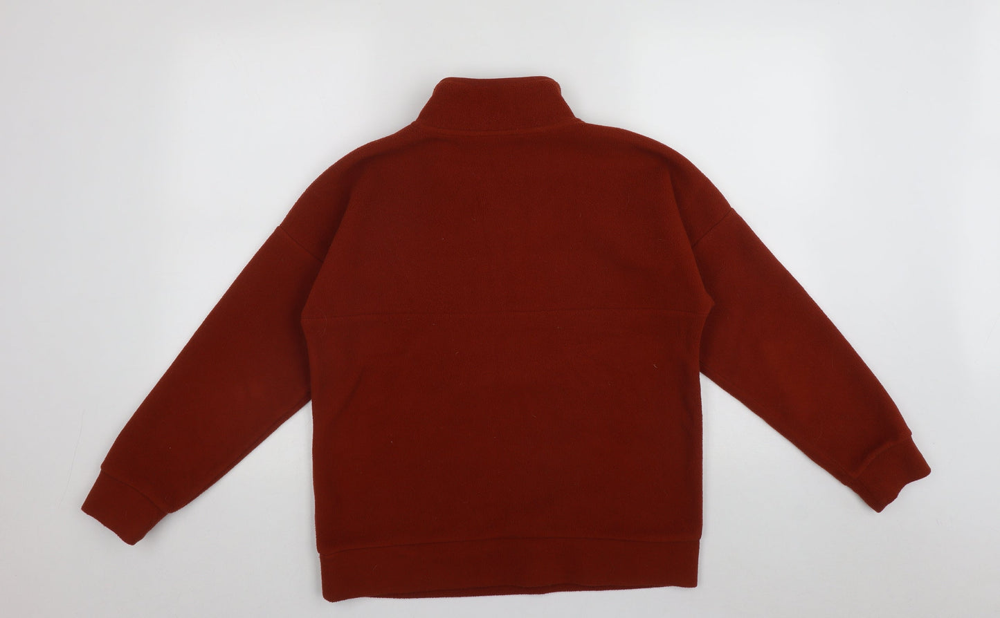 Primark Womens Brown  Polyester Pullover Sweatshirt Size 2XS  Zip