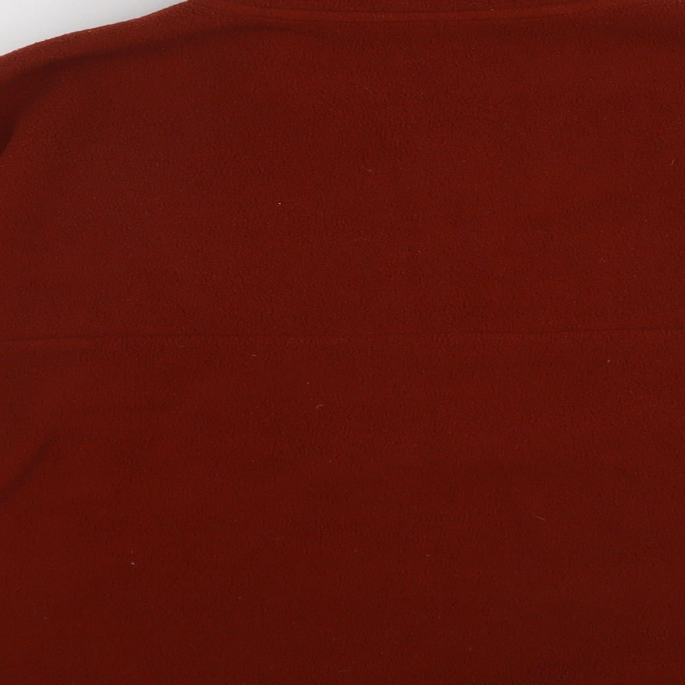 Primark Womens Brown  Polyester Pullover Sweatshirt Size 2XS  Zip