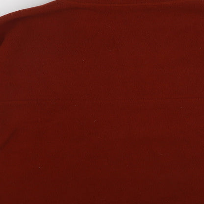 Primark Womens Brown  Polyester Pullover Sweatshirt Size 2XS  Zip