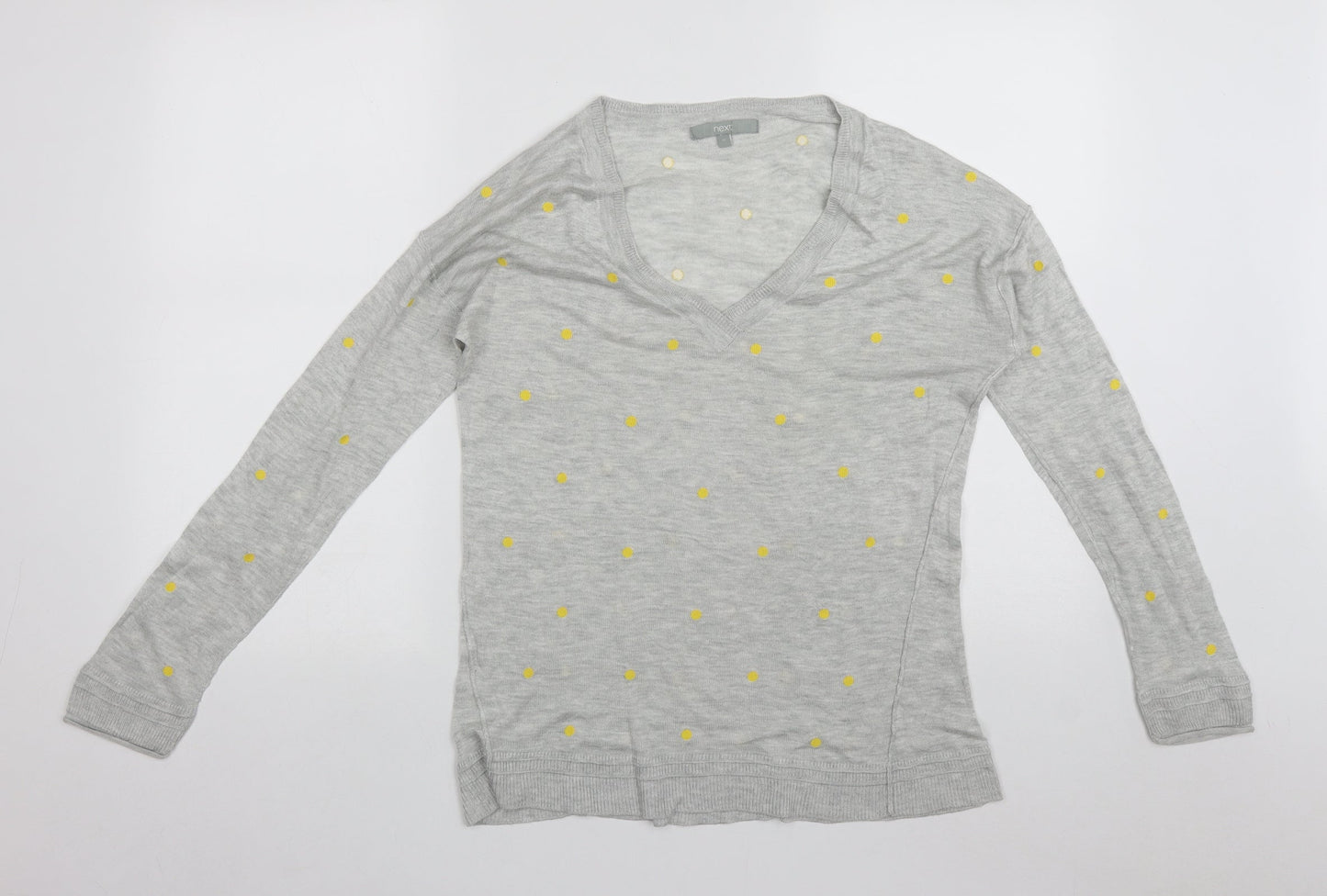 Womens UK Size 12 NEXT Grey Pullover Jumper