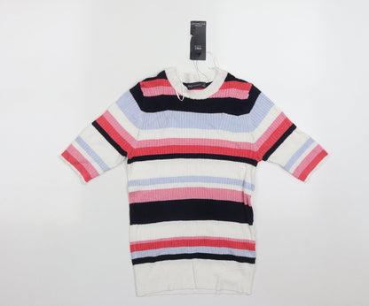 Womens UK Size 10 Marks and Spencer Multicoloured Pullover Jumper