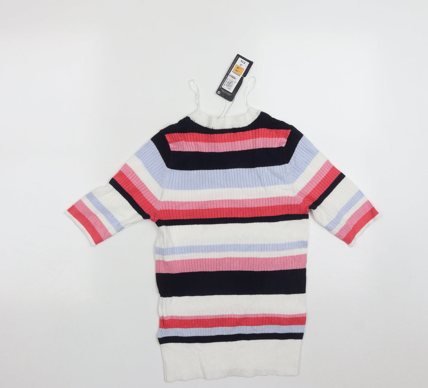 Womens UK Size 10 Marks and Spencer Multicoloured Pullover Jumper