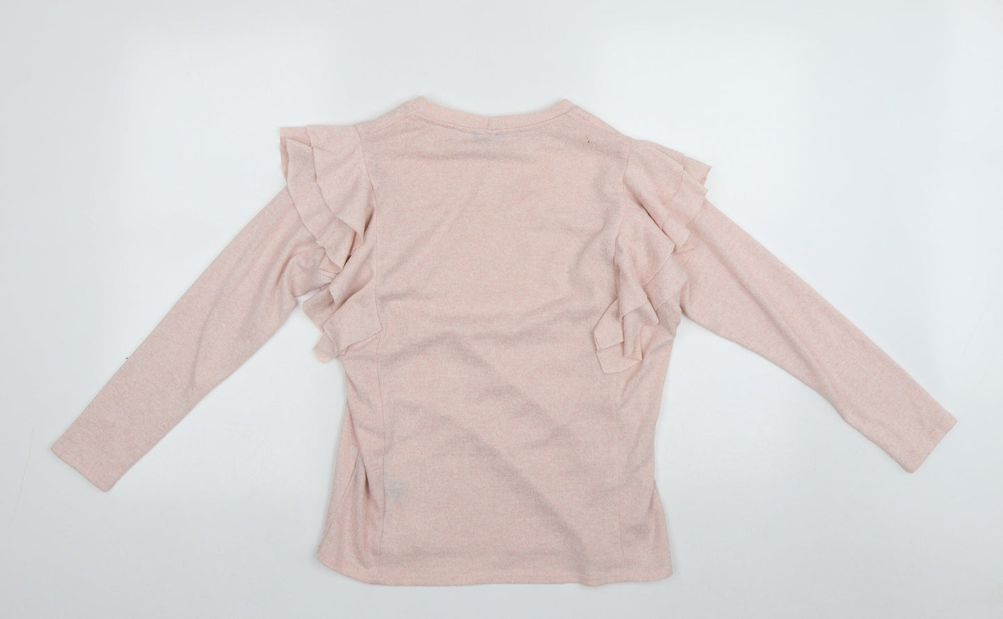Womens UK Size 8 M&Co Pink Pullover Jumper