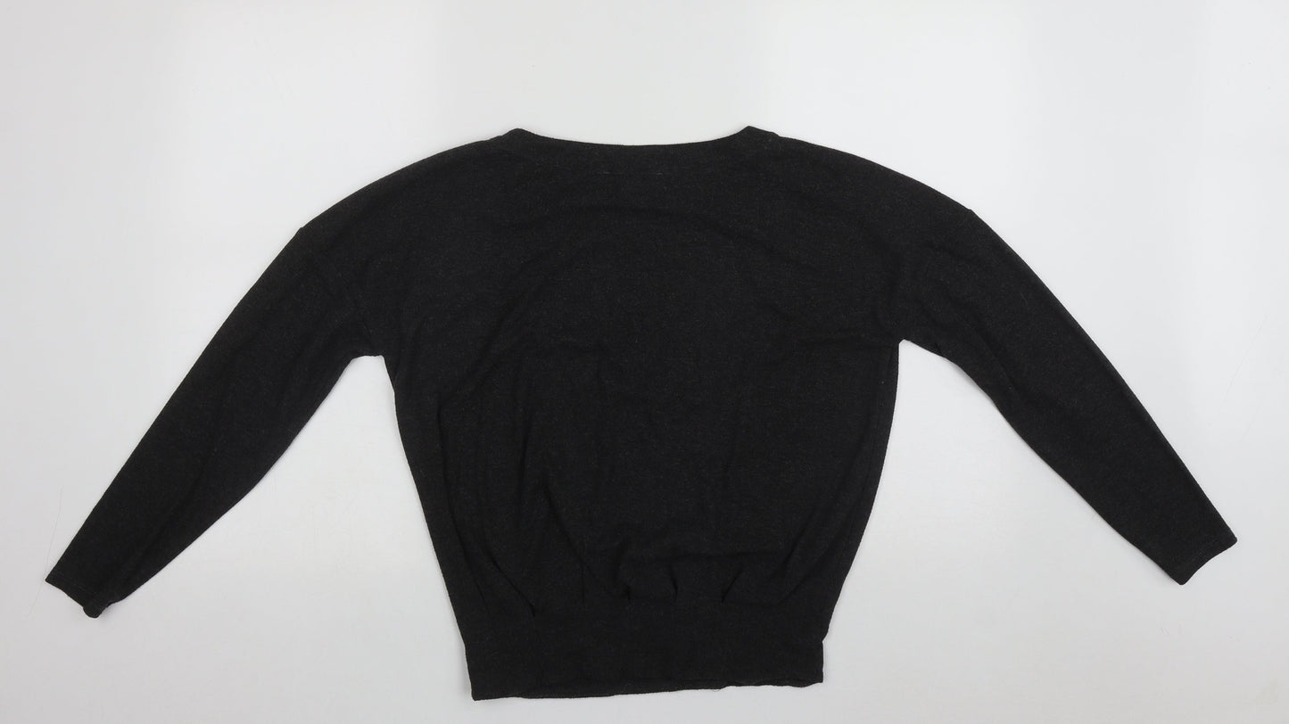 Womens UK Size 6 NEXT Grey Pullover Jumper