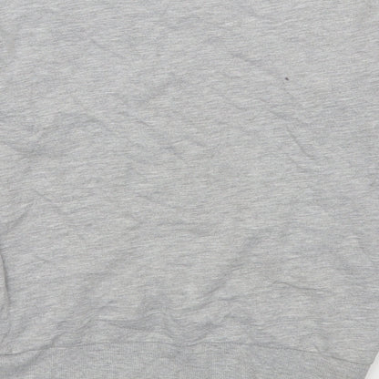 George Girls Grey  Cotton Pullover Sweatshirt Size 10-11 Years  Pullover