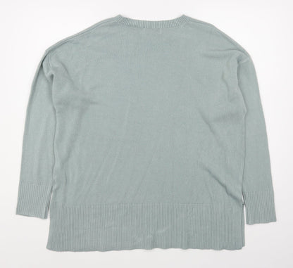 Womens UK Size 16 Matalan Green Pullover Jumper
