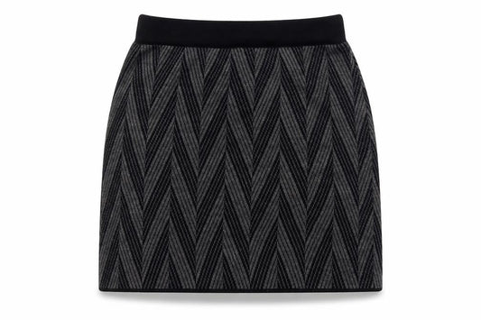 Womens UK Size L Kenar A-Line Knit Skirt