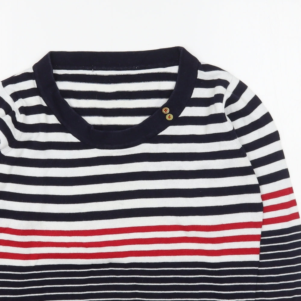 Womens UK Size S EWM Multicoloured Pullover Jumper