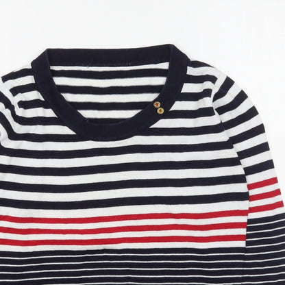 Womens UK Size S EWM Multicoloured Pullover Jumper