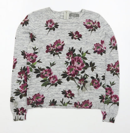 Womens UK Size S Oasis Multicoloured Pullover Jumper