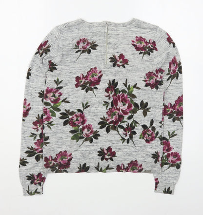 Womens UK Size S Oasis Multicoloured Pullover Jumper