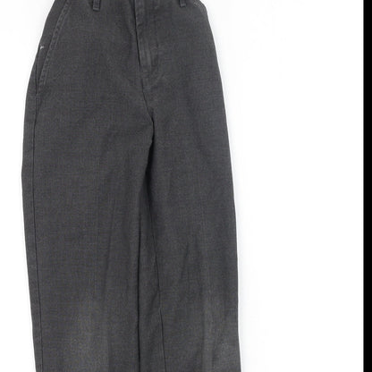 TU Boys Grey  Polyester Dress Pants Trousers Size 8 Years  Regular