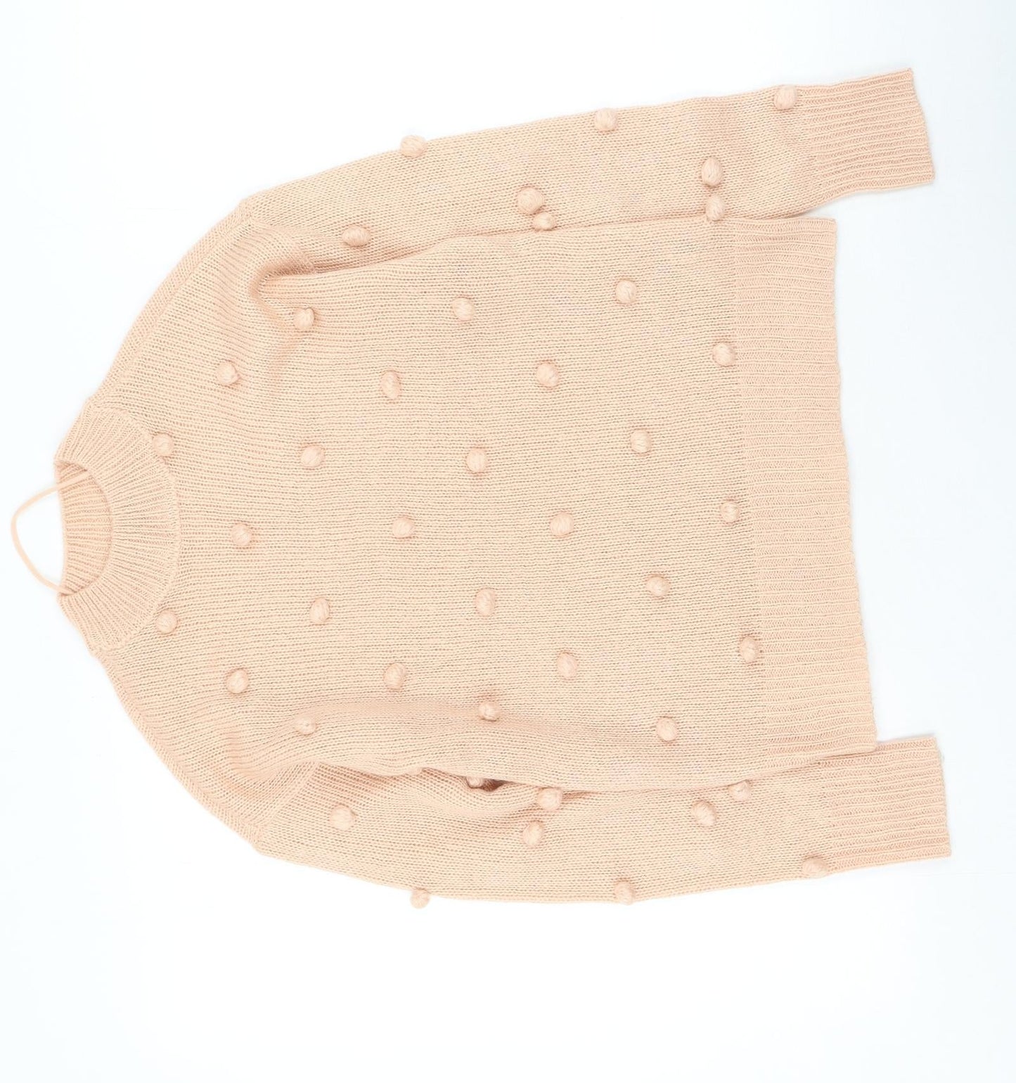 Womens UK Size S VERO MODA Pink Pullover Jumper