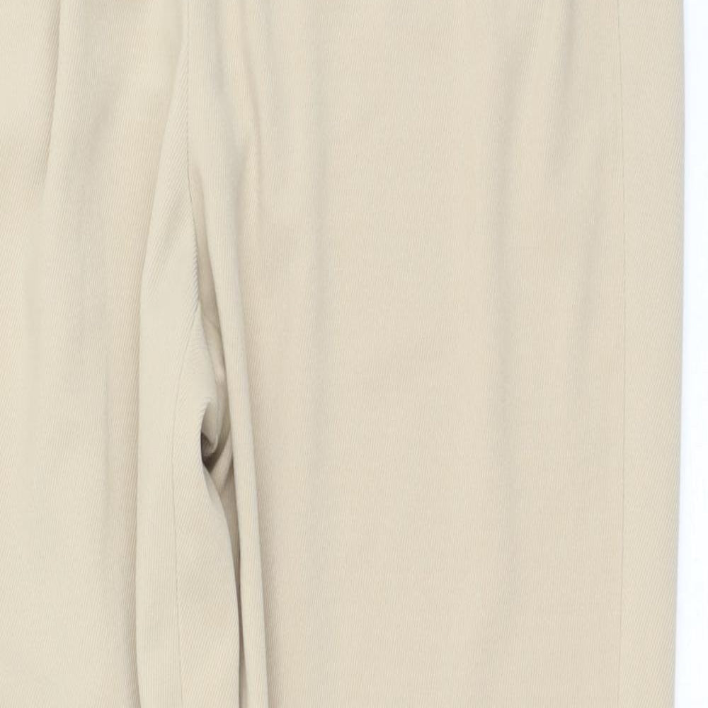 Womens UK Size 42 H&M Regular Fit  Beige Trousers