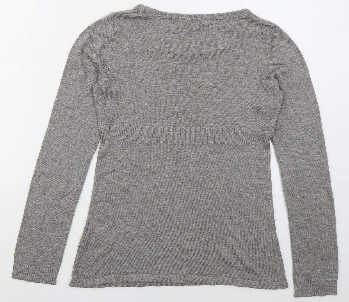 Womens UK Size S H&M Grey Pullover Jumper