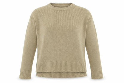 Womens UK Size S New Look Beige Pullover Jumper