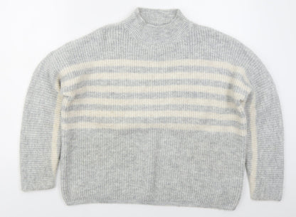 Womens UK Size L Matalan Grey Pullover Jumper