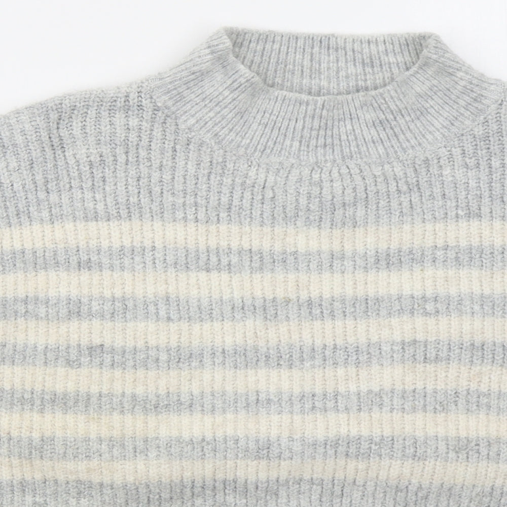 Womens UK Size L Matalan Grey Pullover Jumper