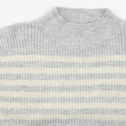 Womens UK Size L Matalan Grey Pullover Jumper